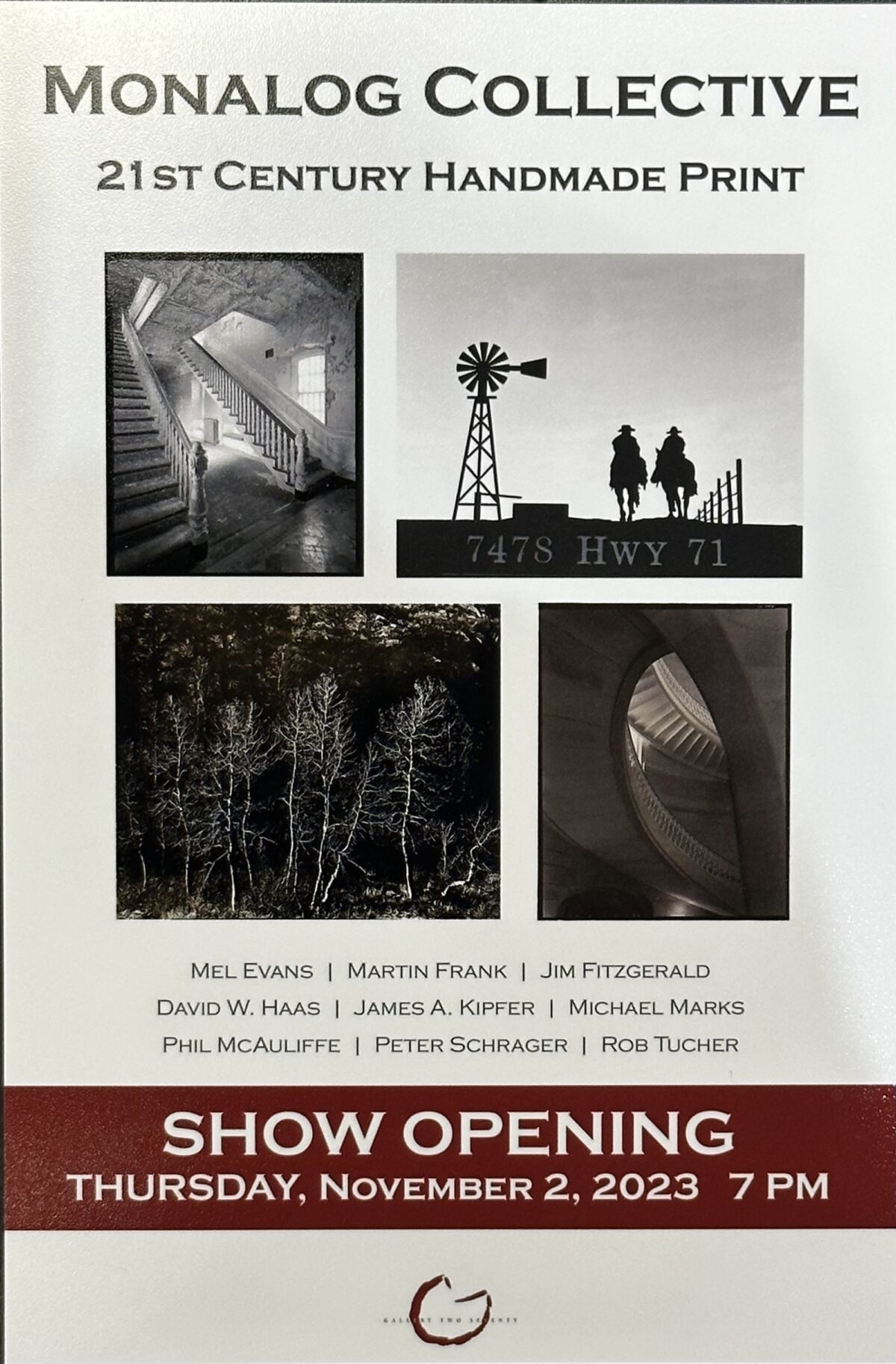 Monalog Collective Show at the Gallery 270, Westwood, NJ, November 2nd – January 31st, 2024